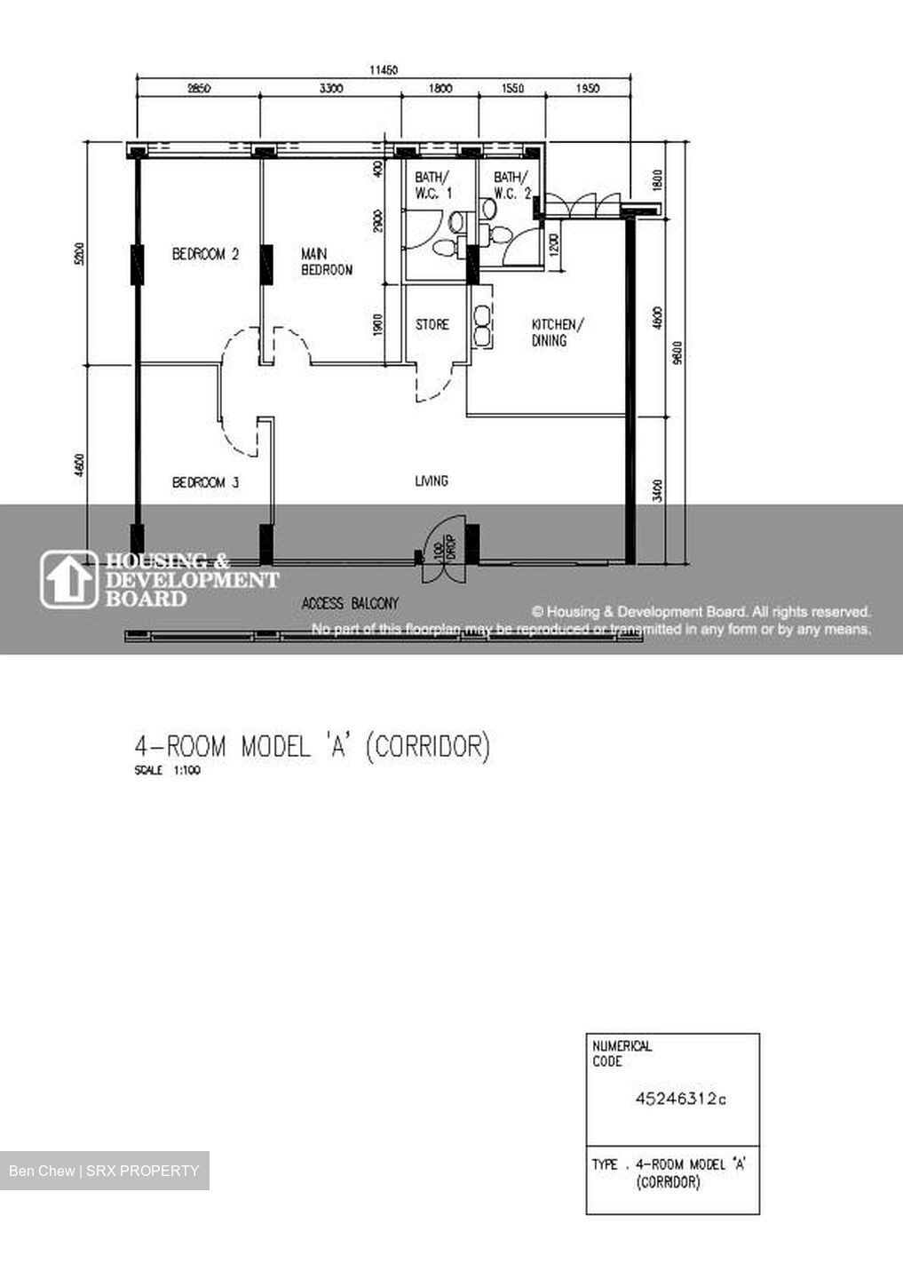 Blk 6 Kim Tian Road (Bukit Merah), HDB 4 Rooms #610333601
